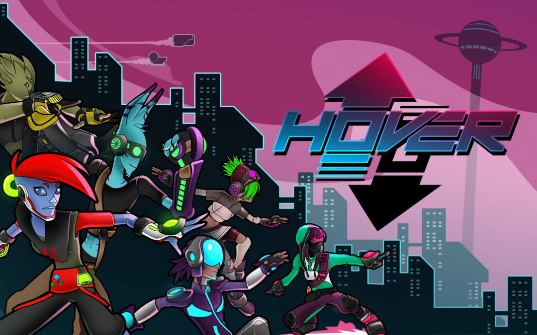 Futuristic Parkour game Hover will feature cross-platforming!